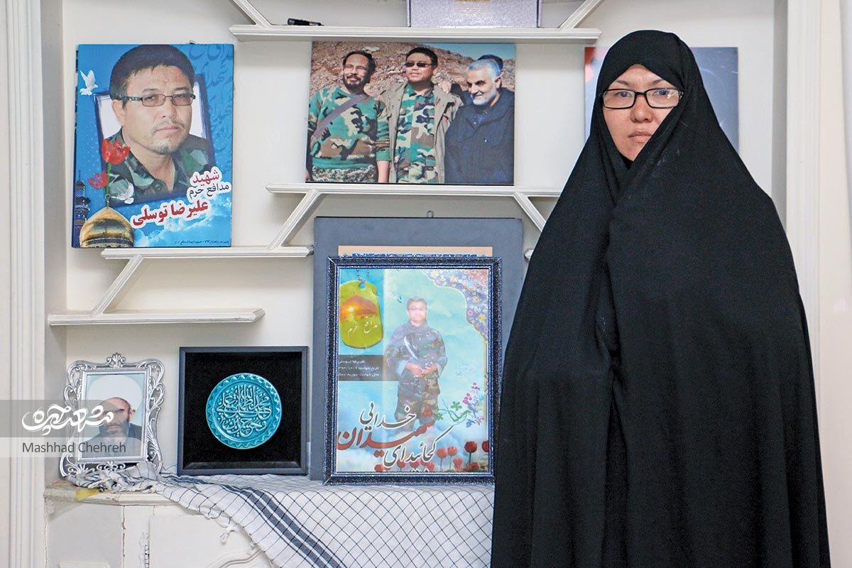 همسر شهید مدافع حرم: ابوحامد انتخاب من و افتخار من است همسر شهید مدافع حرم: ابوحامد انتخاب من و افتخار من است