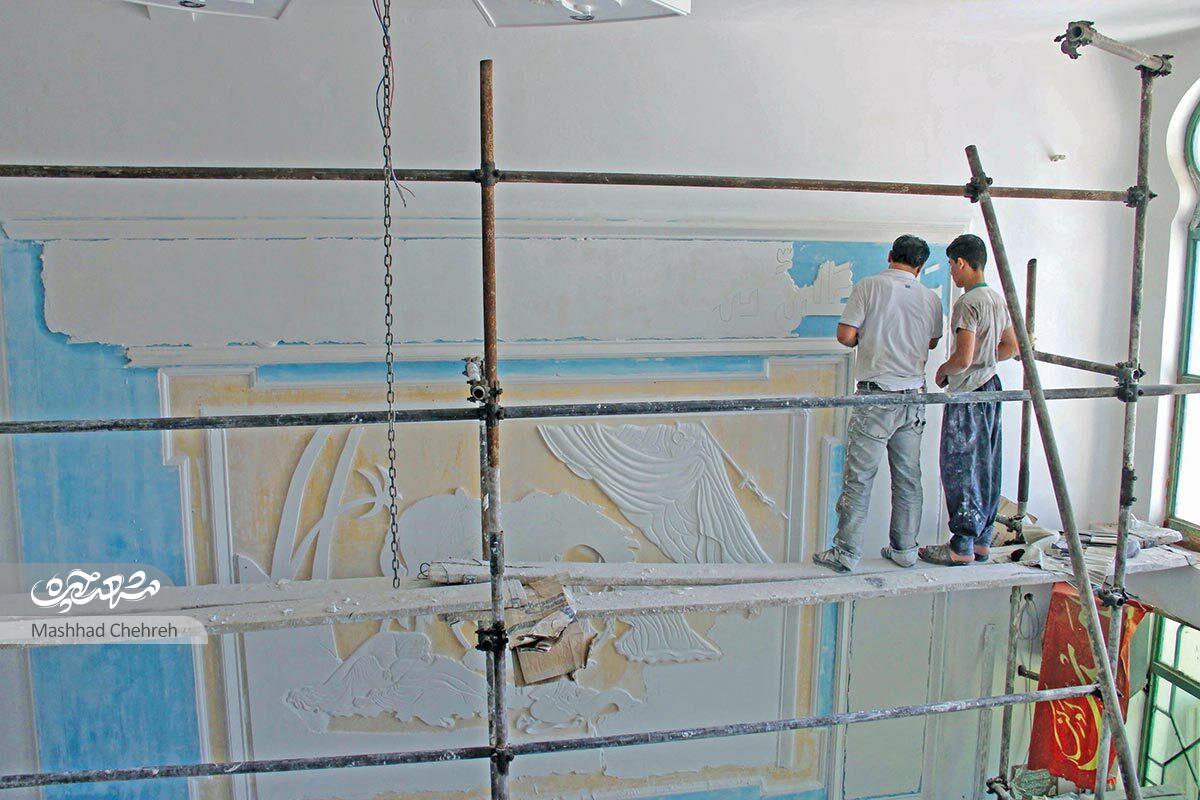 هنرمندِ گَچی هنرمندِ گَچی