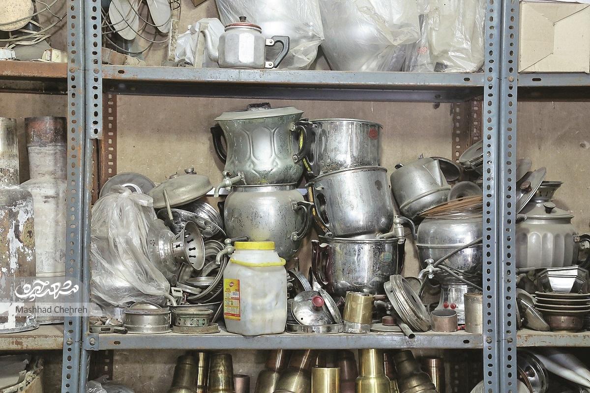 حاجحسن معینییزدی از ده سالگی سماورسازی میکند حاجحسن معینییزدی از ده سالگی سماورسازی میکند