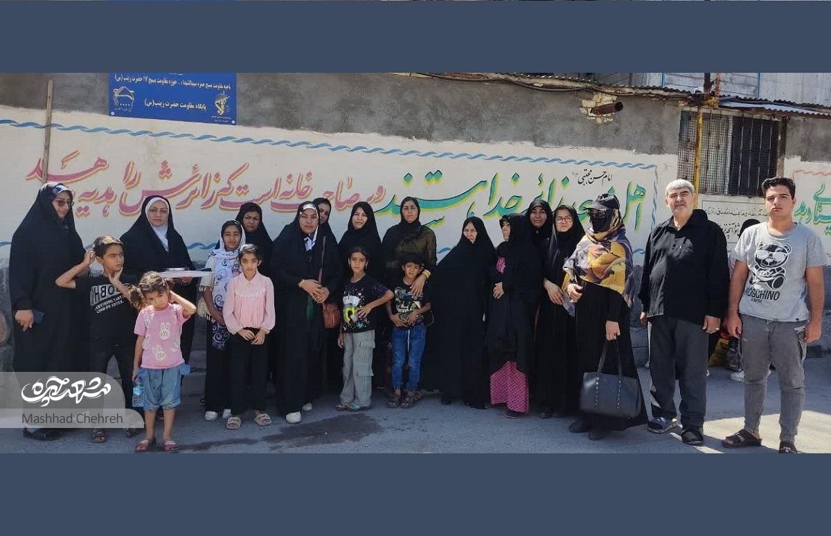 زیارت‌اولی‌ها، مهمان اهالی سرافرازان