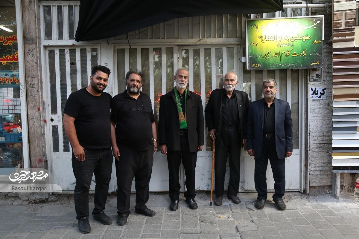 روایت هیئتی در محله «عامل» که با بچه‌هایش قد کشید