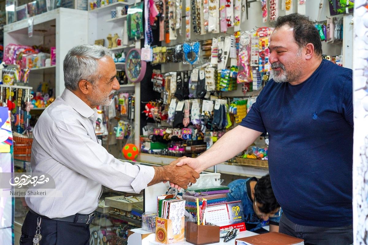 قوتِ همسایه‌داری در شهرک جوان جاهدشهر