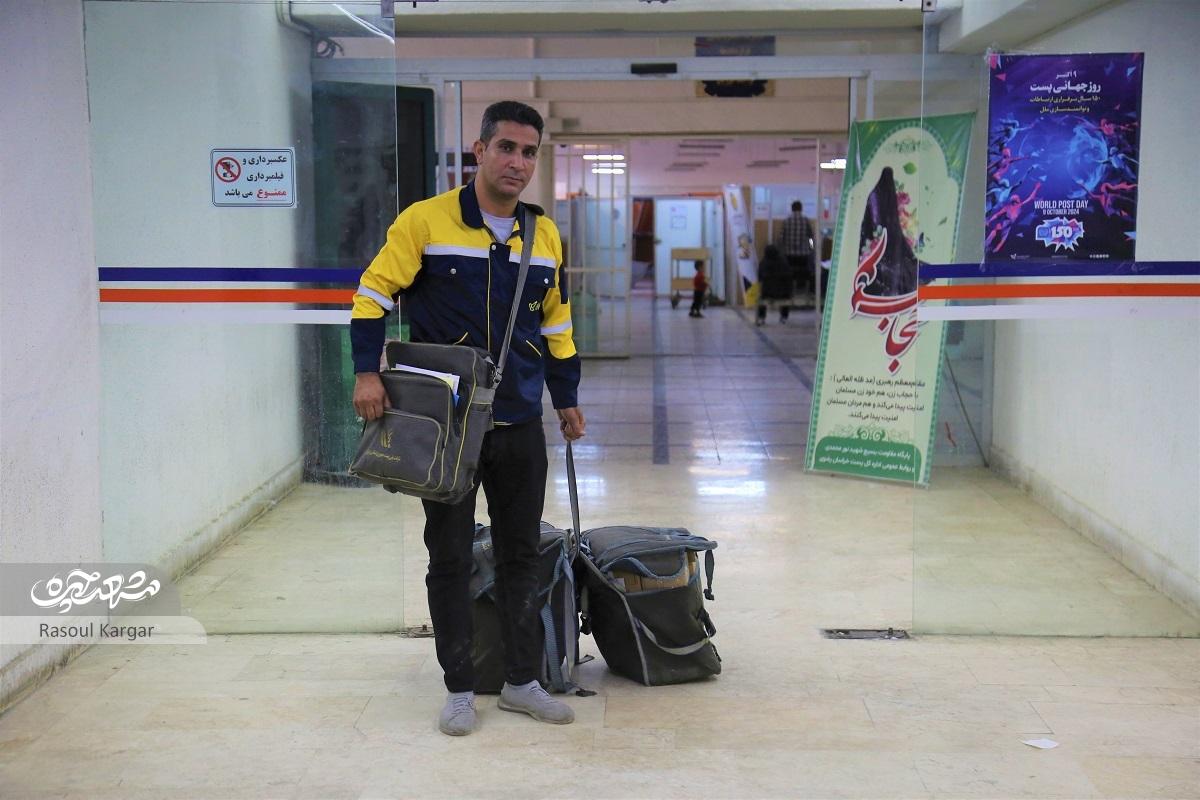 خوب و بد نامهرسانی به روایت ابراهیم قلمائی خوب و بد نامهرسانی به روایت ابراهیم قلمائی