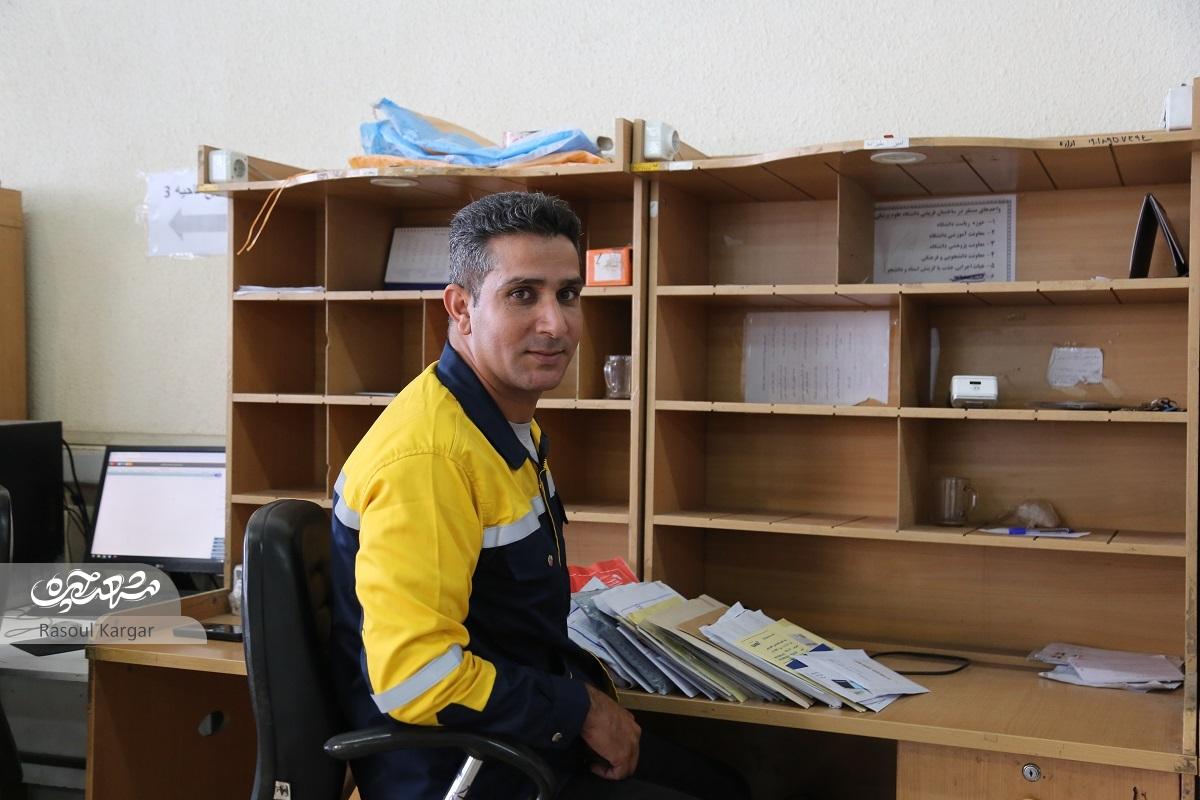 خوب و بد نامهرسانی به روایت ابراهیم قلمائی خوب و بد نامهرسانی به روایت ابراهیم قلمائی