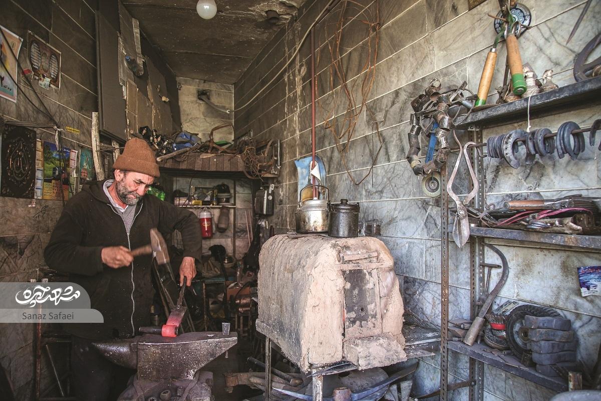 نفس های آخر «سرخس»؛ خیابانی که به مشاغل قدیمی شهره است