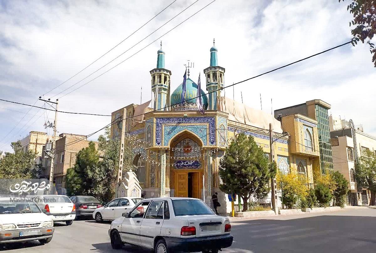 باقی مانده راسته سماورسازان محله حسینباشی مشهد باقی مانده راسته سماورسازان محله حسینباشی مشهد