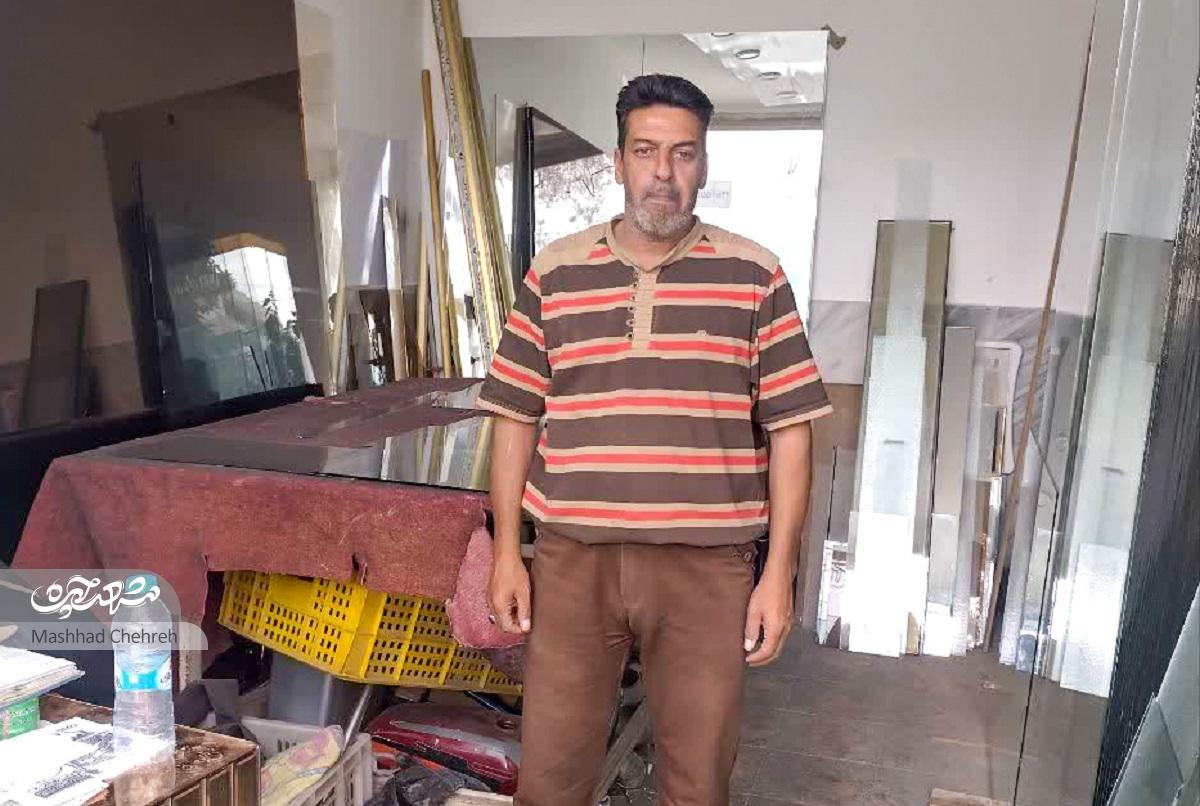 باقی مانده راسته سماورسازان محله حسینباشی مشهد باقی مانده راسته سماورسازان محله حسینباشی مشهد