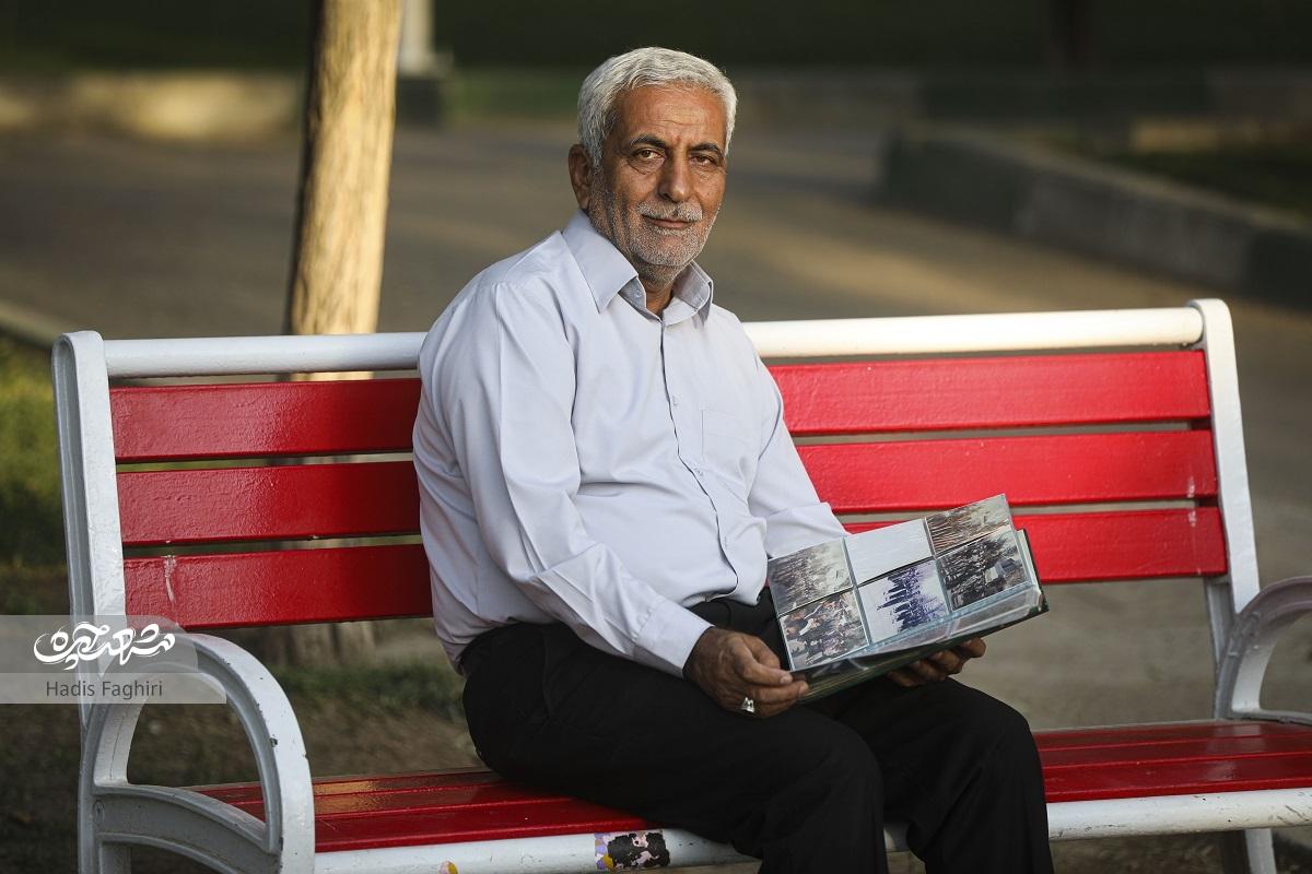 علیاکبر حسنی در ۱۳ سالگی به جبهه رفت و جانباز شیمیایی شد علیاکبر حسنی در ۱۳ سالگی به جبهه رفت و جانباز شیمیایی شد