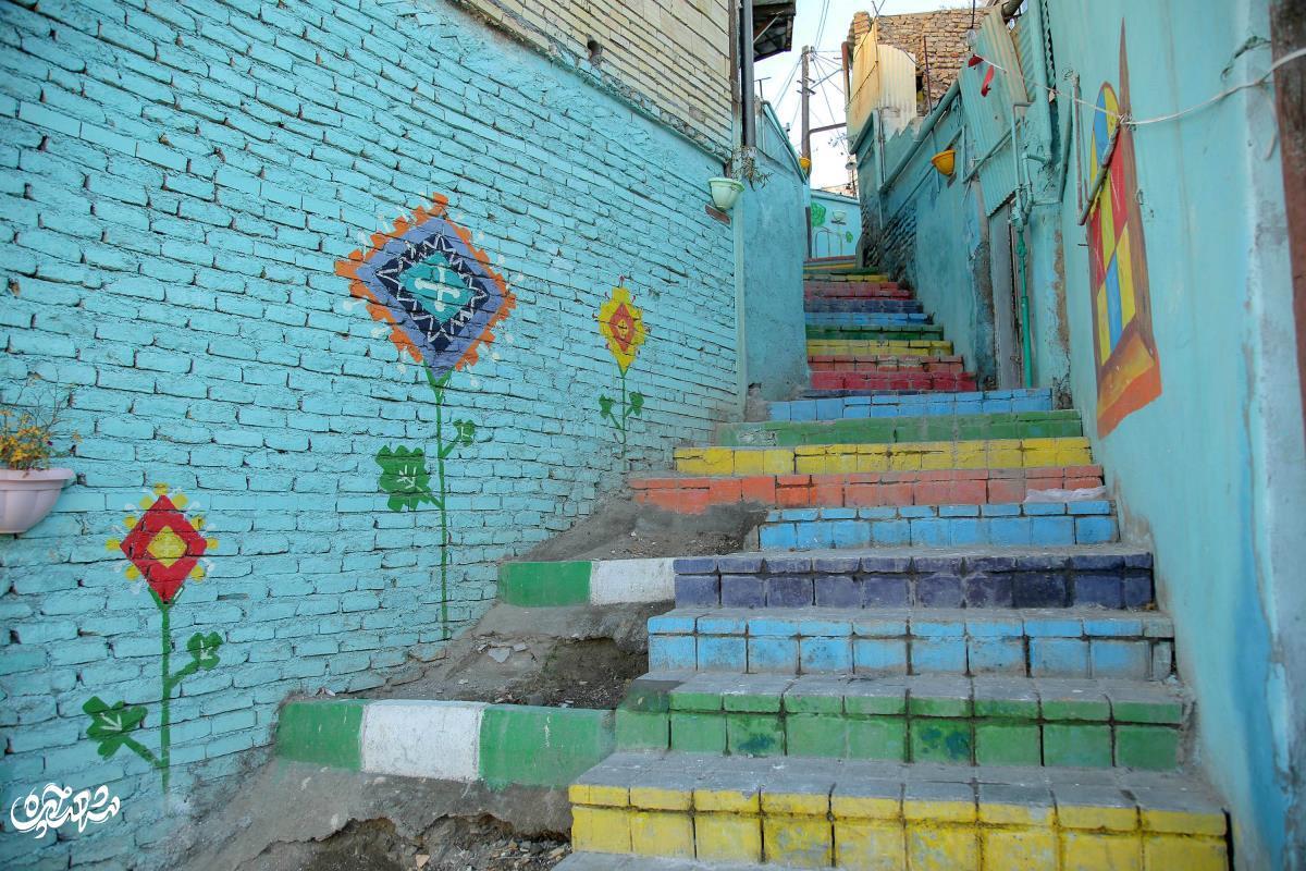 محله شقایق ۲؛ یادگار روستای نُه درّه و اکبر صابری‌فر