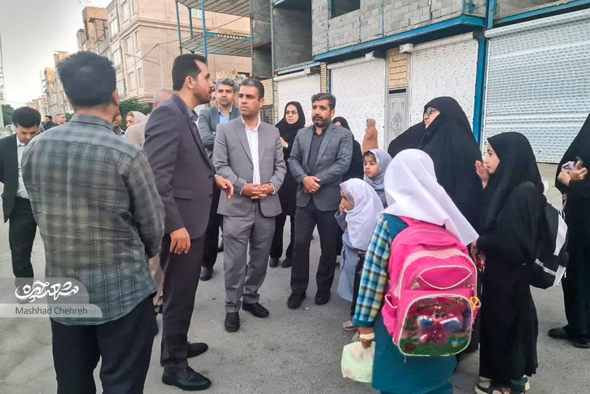 اهدای قطعه زمین ۲۵۰۰ متری برای ساخت مدرسه در محله نوید مشهد اهدای قطعه زمین ۲۵۰۰ متری برای ساخت مدرسه در محله نوید مشهد