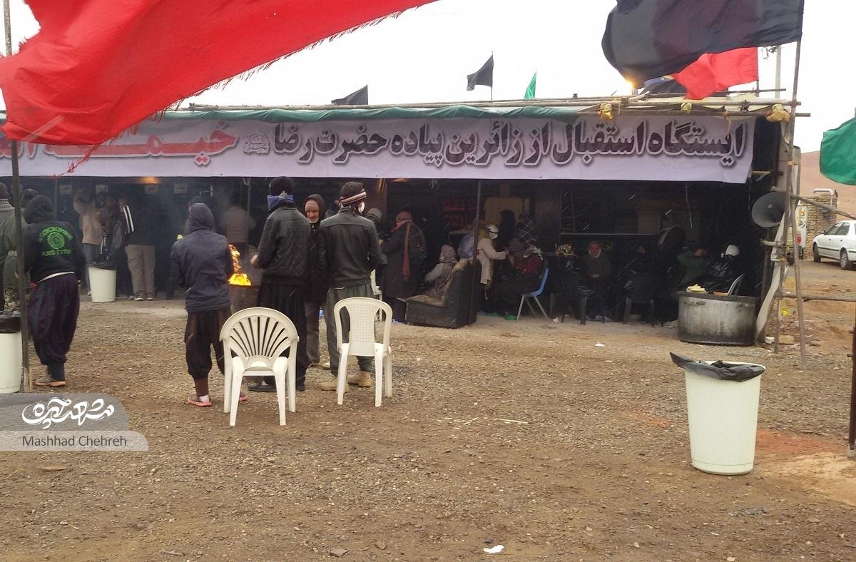 خدمت موکب امامحسنمجتبی(ع) در جادههای مشهد