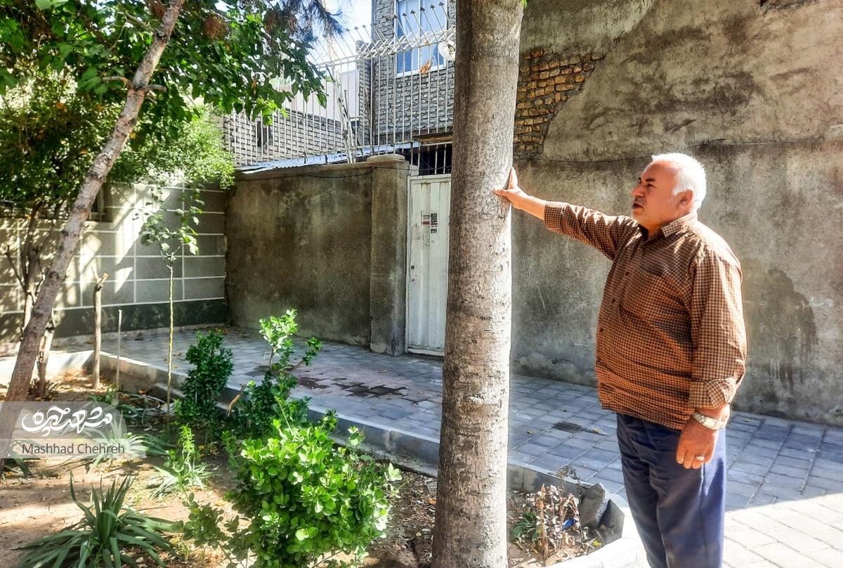 مرور زندگی محمدعلی نیکخواه در محله عسکریه مرور زندگی محمدعلی نیکخواه در محله عسکریه