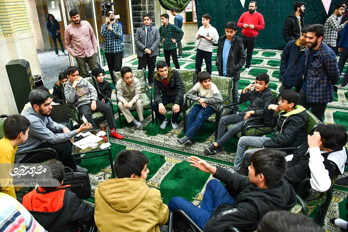 مسابقات نوجوانان برتر از مسجد امام‌خمینی(ره) کوشش کلید خورد