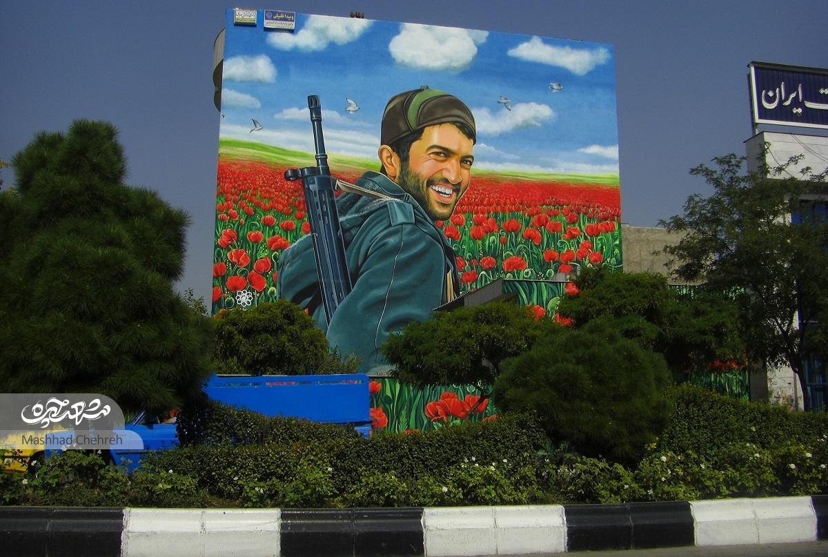 احمد منصوب، هنرمندی که چهره هزار شهید را بر دیوار‌های شهر کشیده است