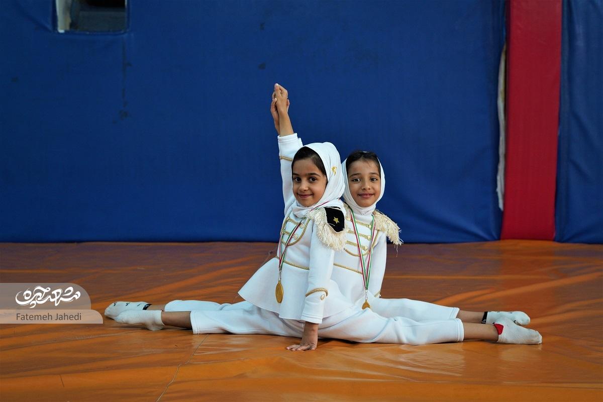 درخشش دختران ژیمناستیک‌کار محله قائم(عج) در مسابقات کشوری