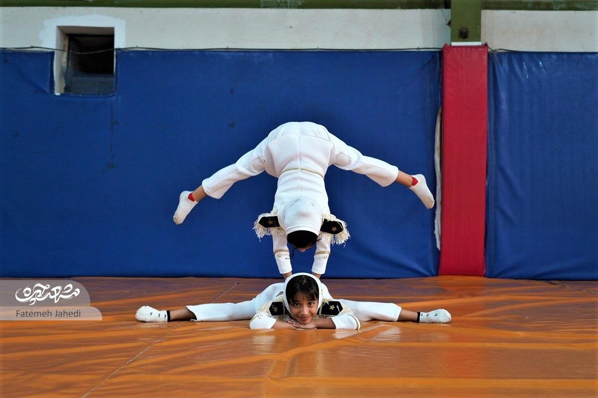 درخشش دختران ژیمناستیک‌کار محله قائم(عج) در مسابقات کشوری