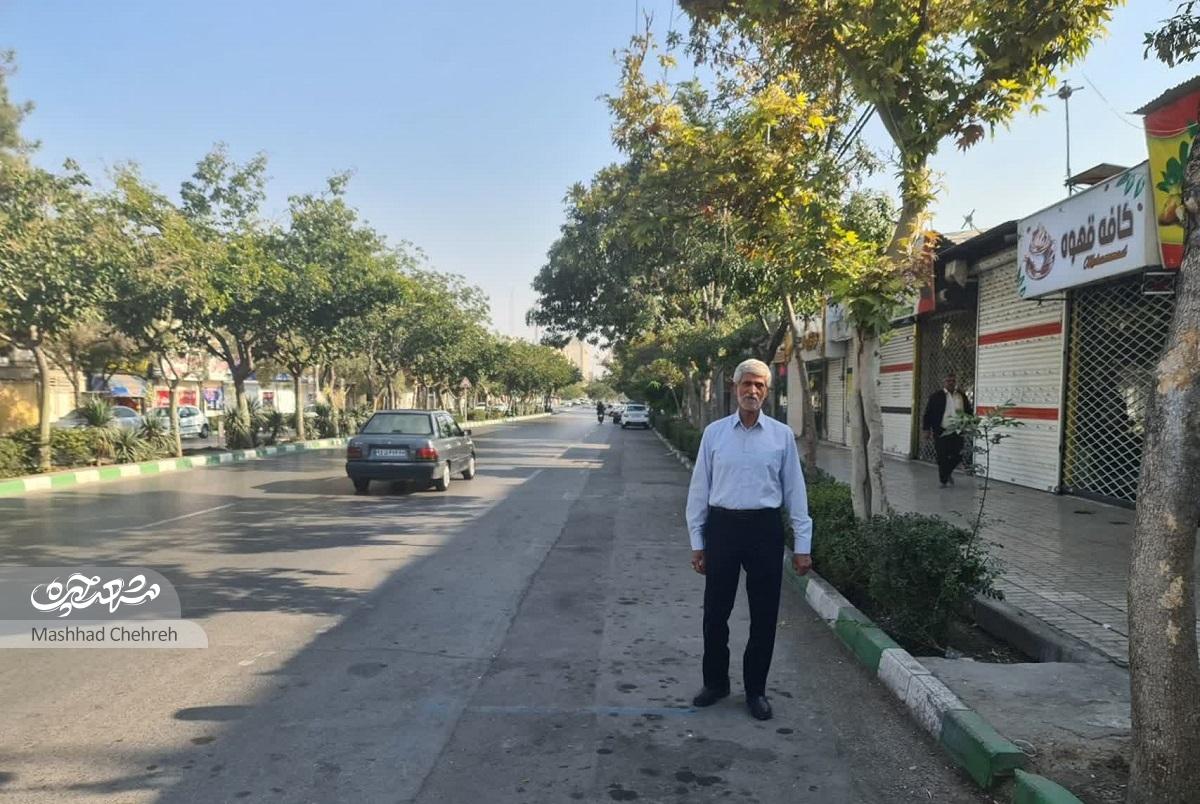 هاشم‌آقای آل‌ابراهیم هنوز صدای اهالی قدیمی محله‌اش را در خاطر داردنفتیه، نفت!