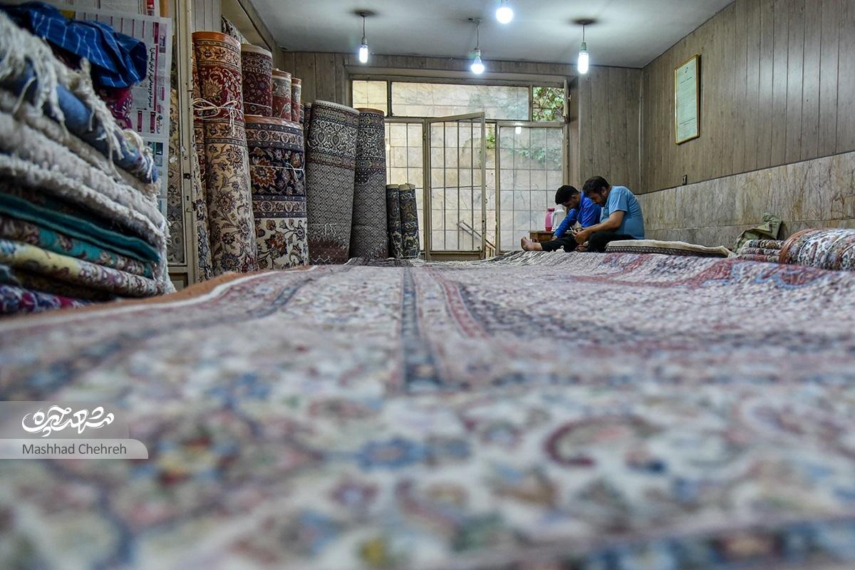 بازار فرش بر دار مرمت بازار فرش بر دار مرمت