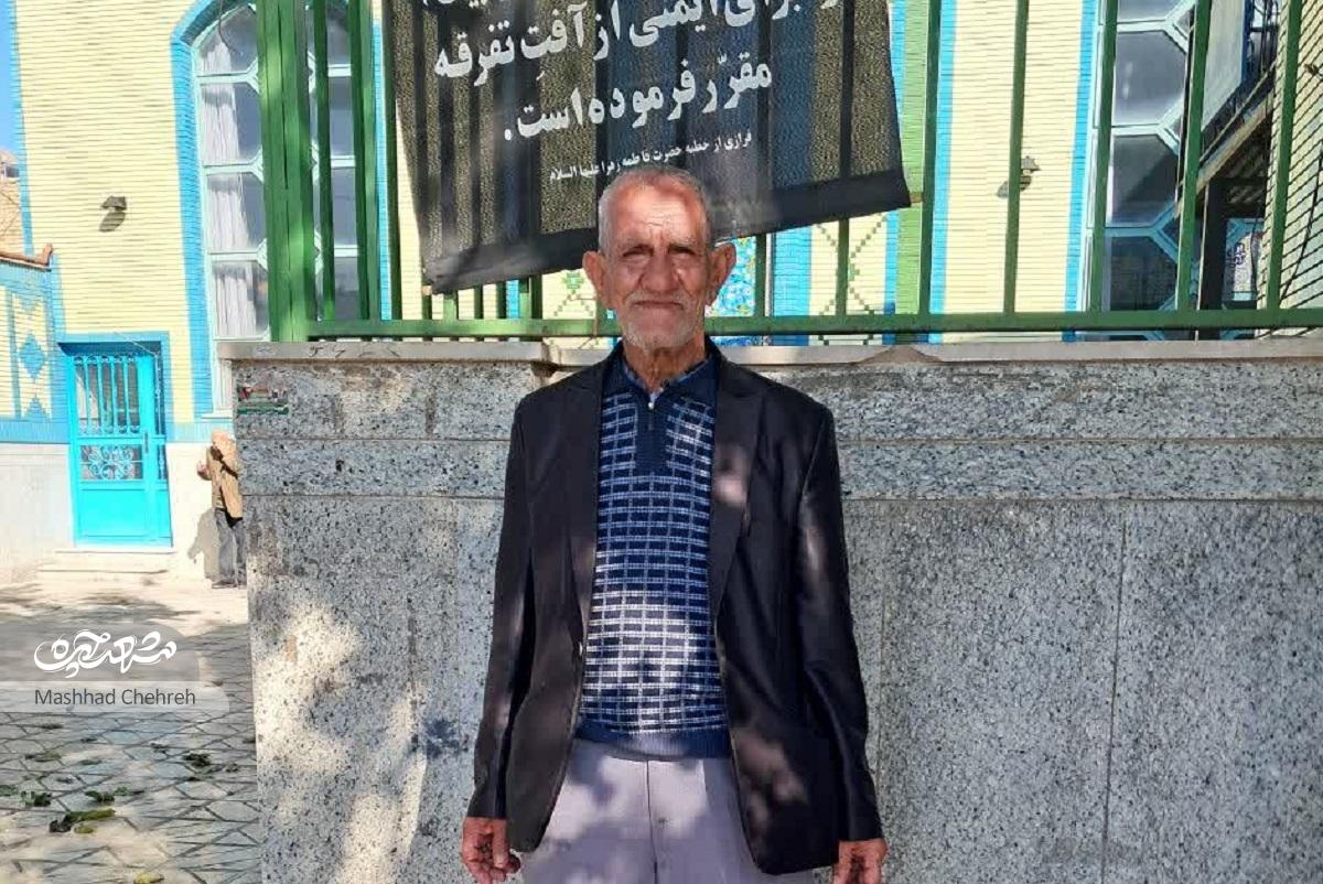 معبری در محله نوید با مسجد ۱۰۰ ساله معبری در محله نوید با مسجد ۱۰۰ ساله