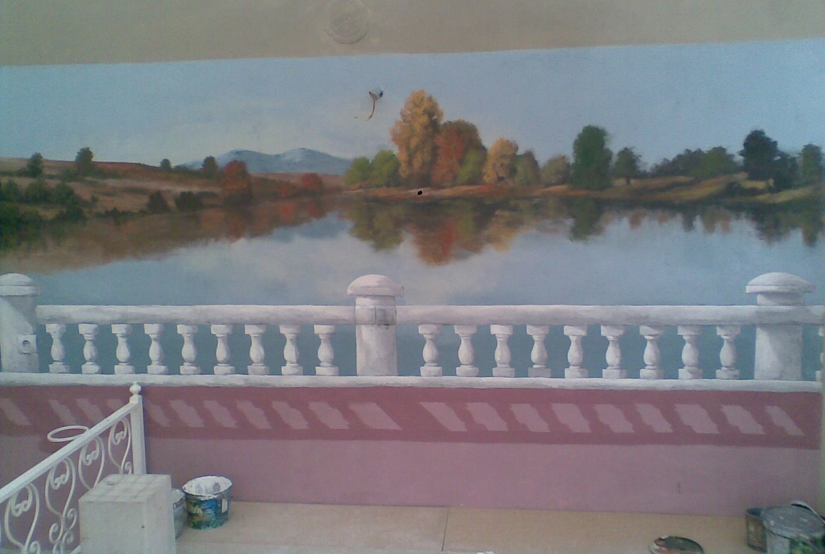 بسیاری از نقاشی دیواری های شهر هنر دست «احمد بابایی» است بسیاری از نقاشی دیواری های شهر هنر دست «احمد بابایی» است