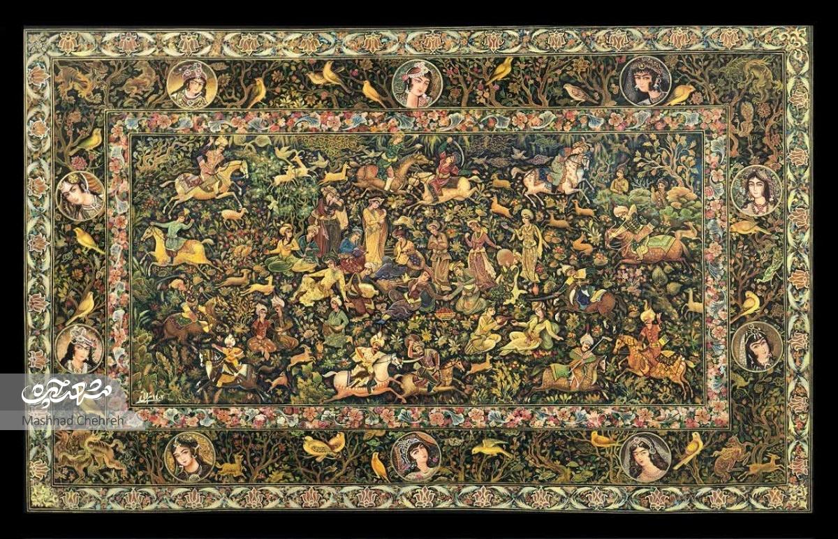 ردپای تاریخ اسلام در نقاشی‌های سیدحسن هراتی