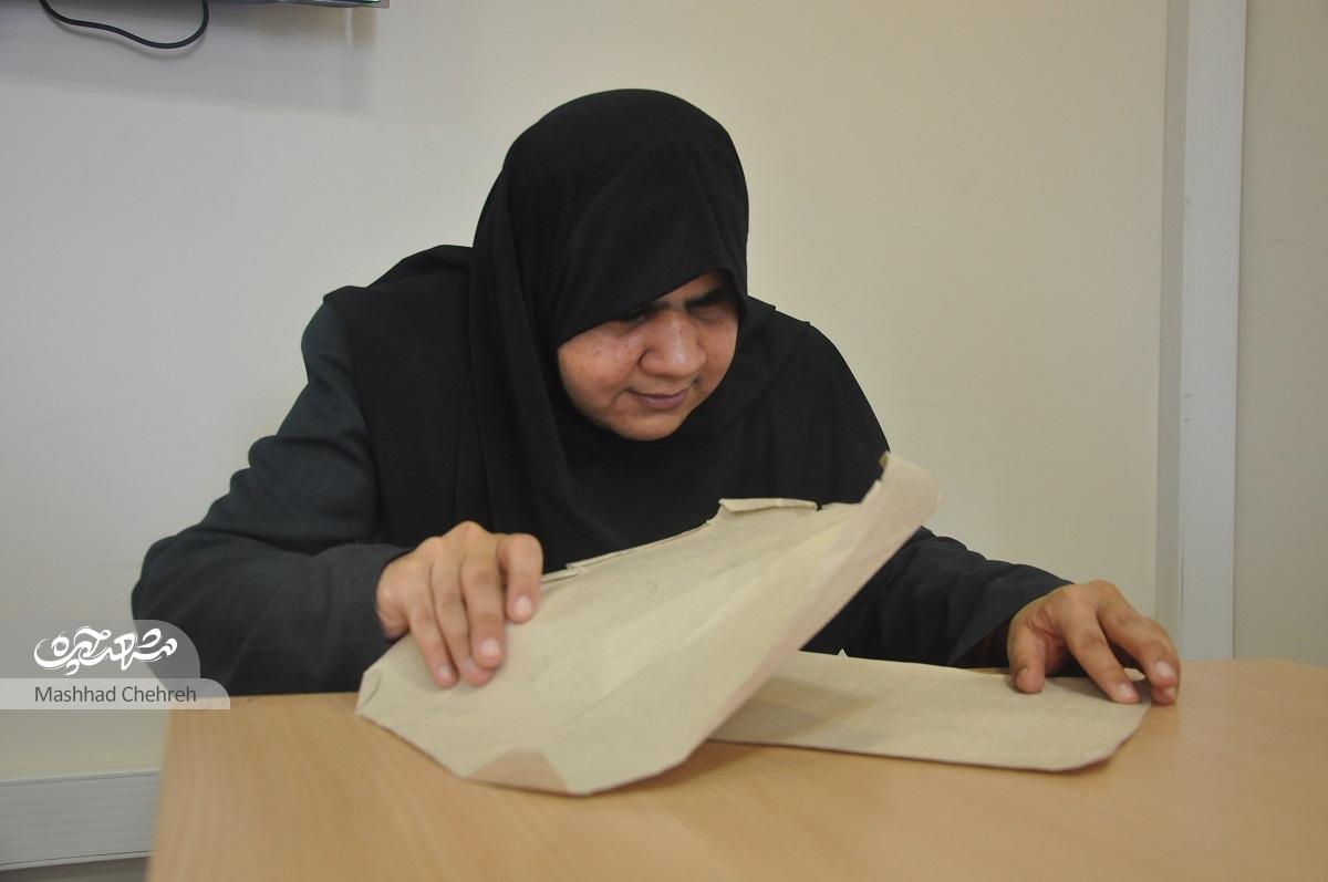 آزاده ستاری، نویسنده نابینای محله تربیت است آزاده ستاری، نویسنده نابینای محله تربیت است