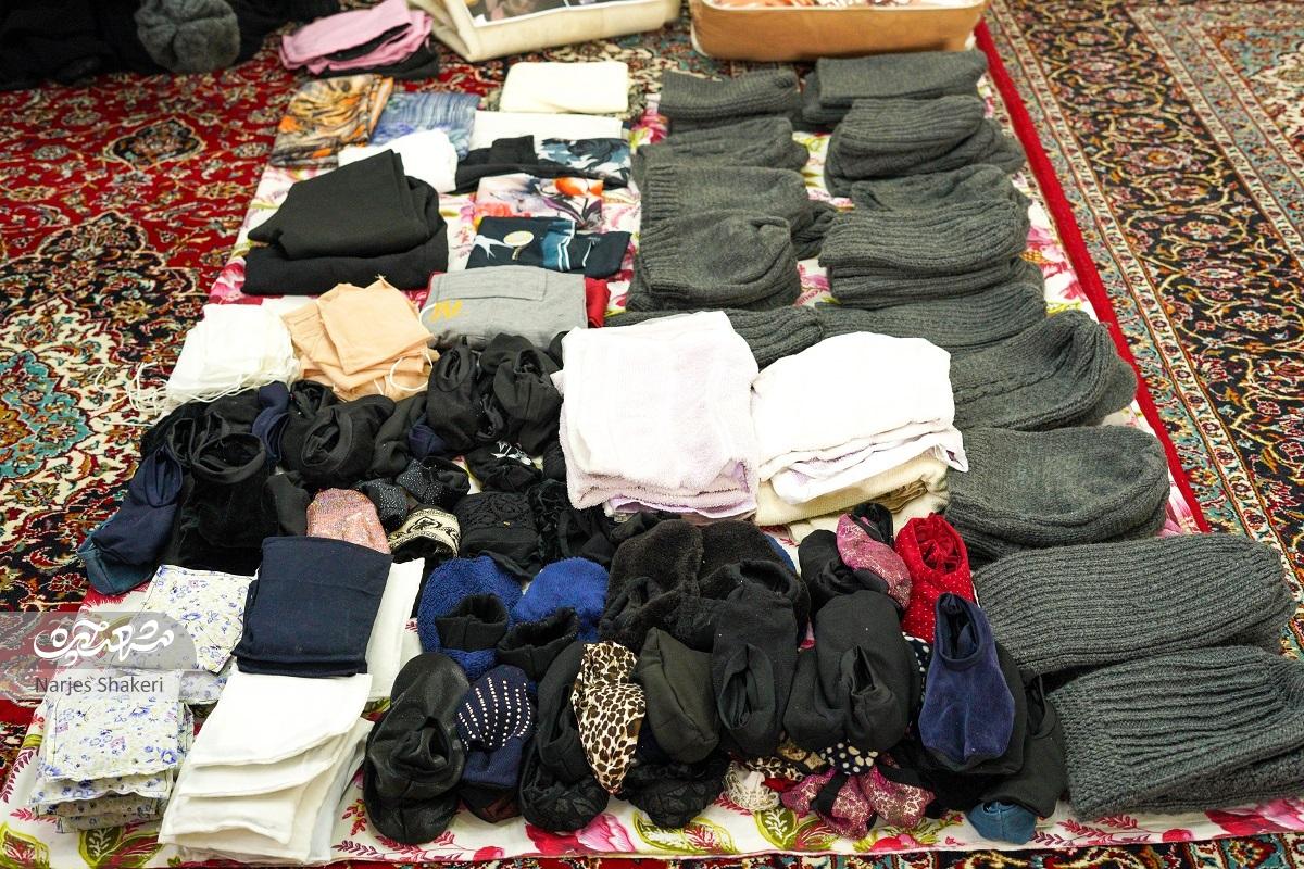 کمک به جبهه مقاومت یکی از ده‌ها کار خیر بانوان محله کلاته‌برفی است