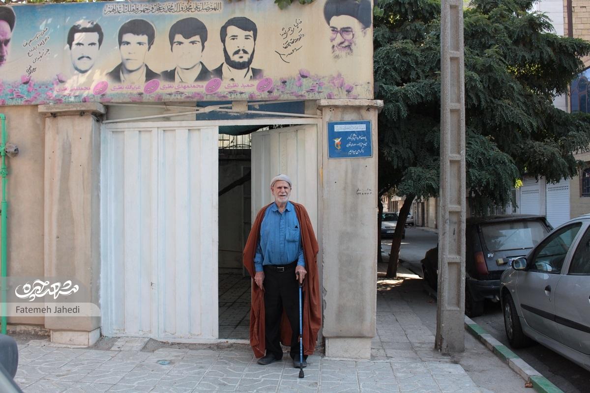 خاطرات حاج علی‌اصغر نظری از همسر مرحوم و ۴ فرزند شهیدش