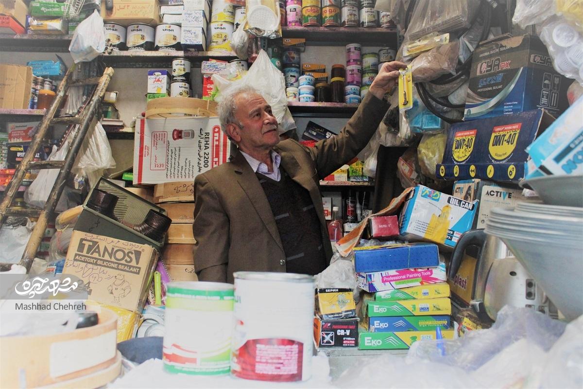 کوچه زردی مشهد دروازه‌ای برای فروش محصول روستاییان