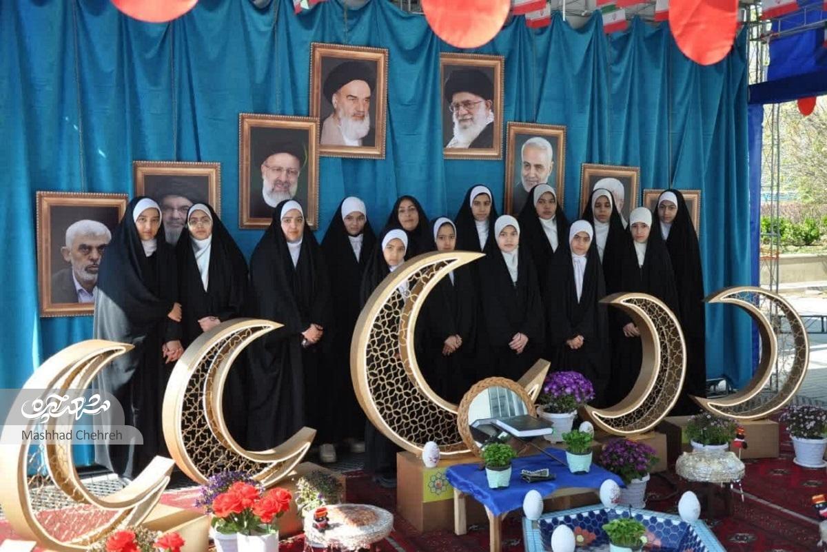 مشق جهاد در محله طبرسی‌شمالی