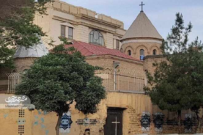 کلیسای مسروپ مقدس، تنها بازمانده کلیساهای مشهد