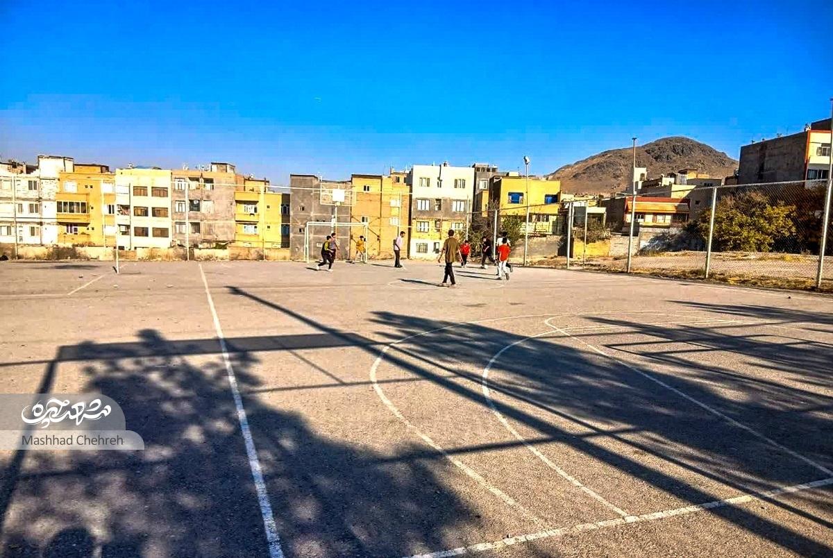 هیاهوی ورزشکاران محله سرافرازان با حداقل امکانات