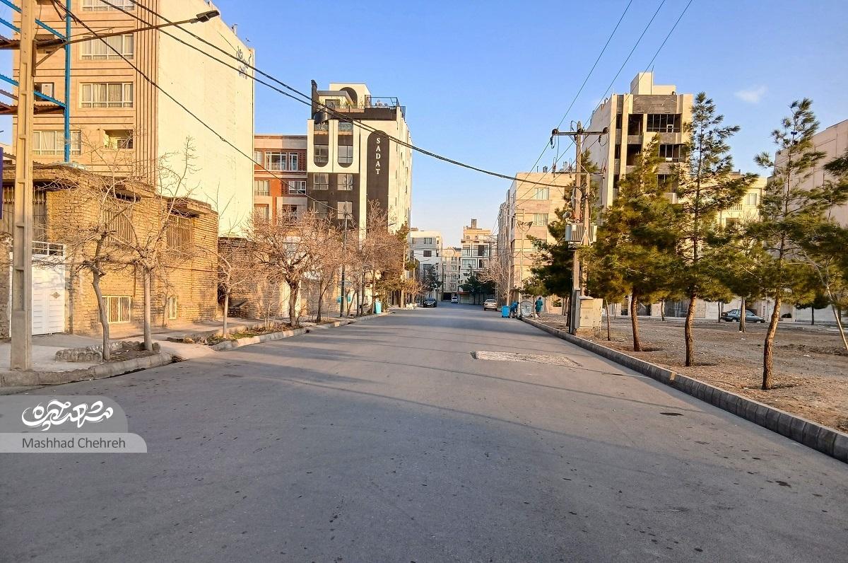 معبری به نام مصطفی و مجتبی در محله لشکر