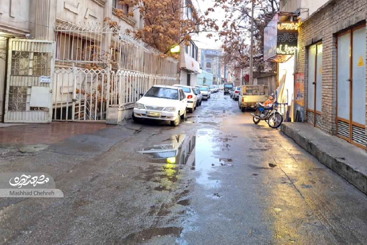 نام شهید جنگ ۱۲ روزه بر کوچه مدرس‌۸