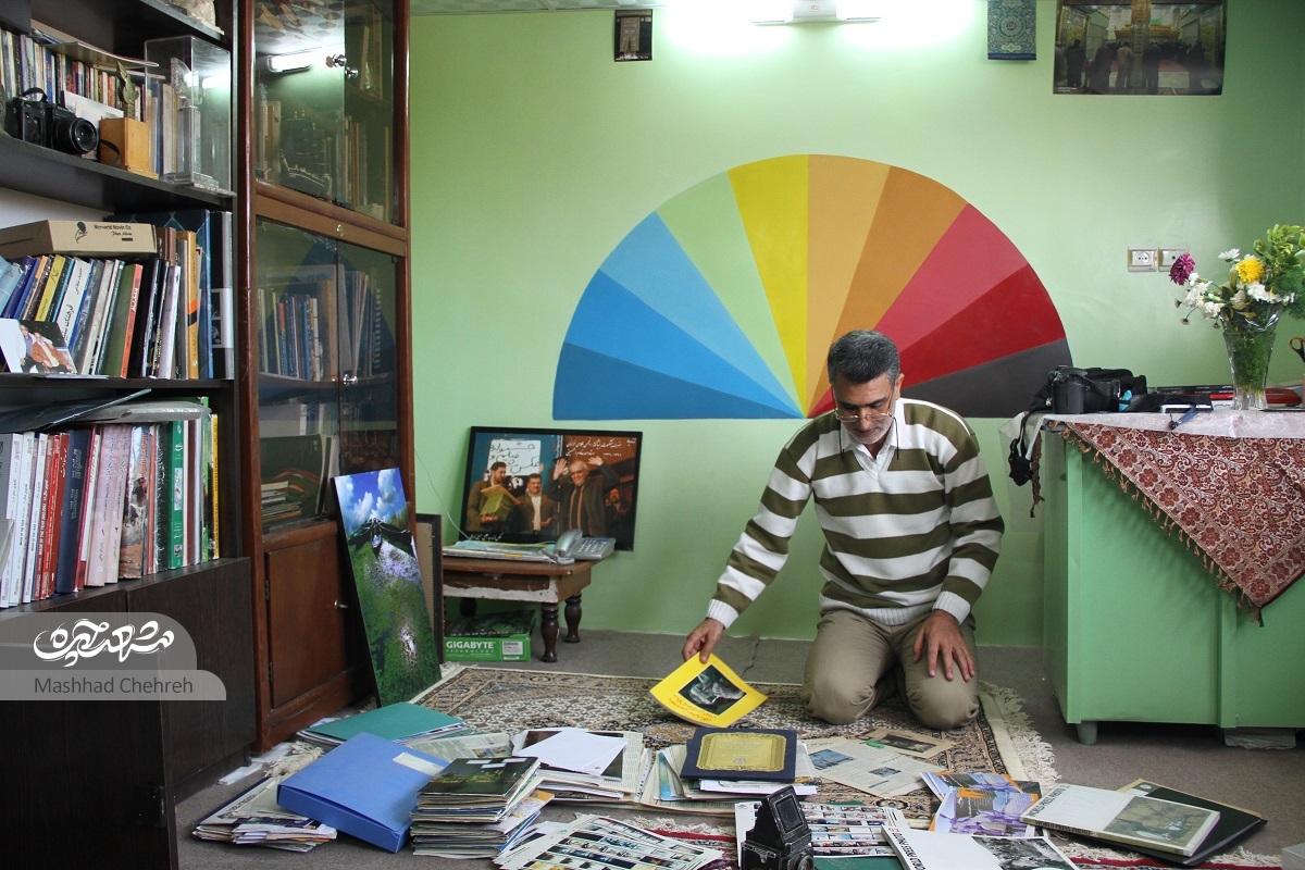 زهرایی عکاس محله کارمندان و ورودش به دنیای عکاسی با دوربینی که فیلم ۱۲۶ می‌خورد