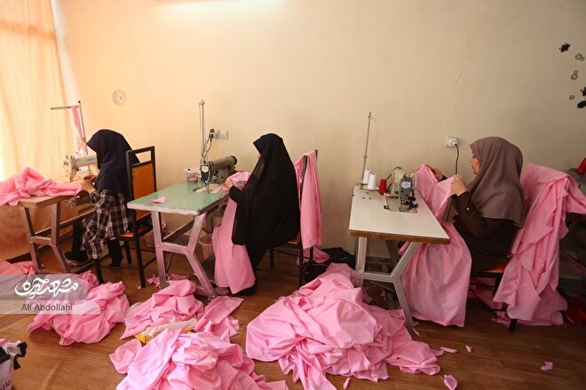 کارآفرینی موسسه خاتم‌الانبیا برای ۲۶ خانم