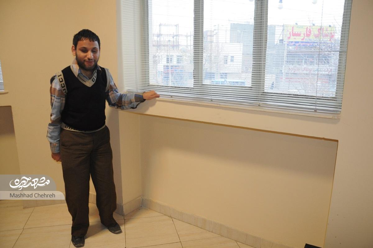 شاعر نابینایی که به عشق امام رضا(ع) ساکن مشهد شد