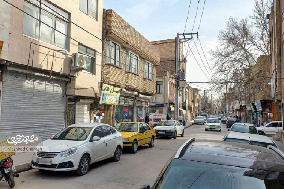 طبرسی شمالی ۳۰؛ راسته‌ای تجاری، بدون پارکینگ