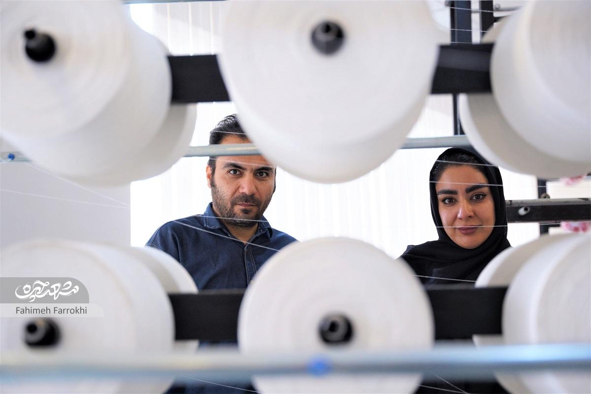 کارگاه حسین احمدی؛ فضایی برای بافتن امید و اشتغال