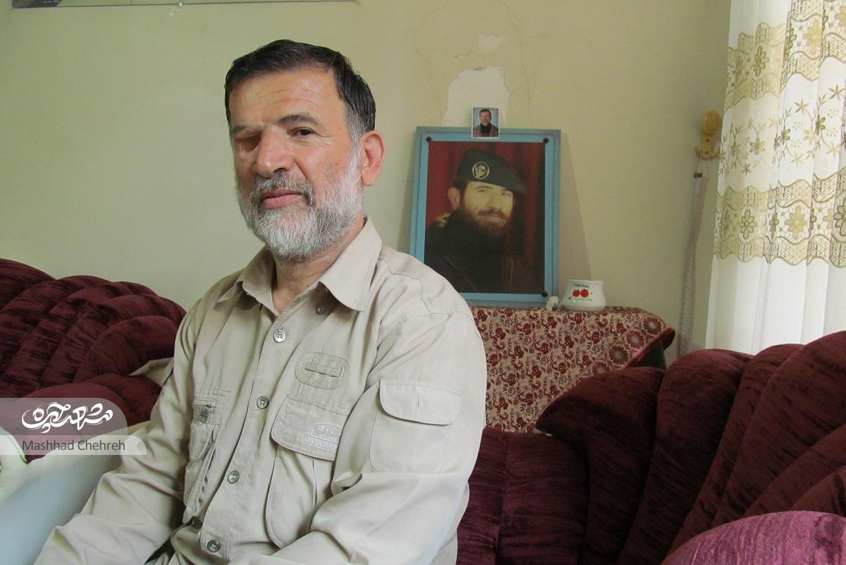 حاج علی ۳۱ بار چشم و بدنش را عمل کرده است