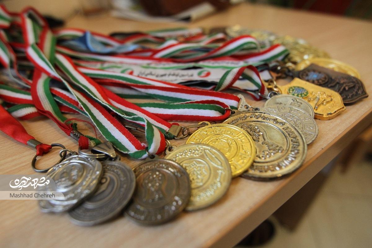 مجتبی فضائلی ۶ دوره قهرمان کشوری رزم‌ایران شد