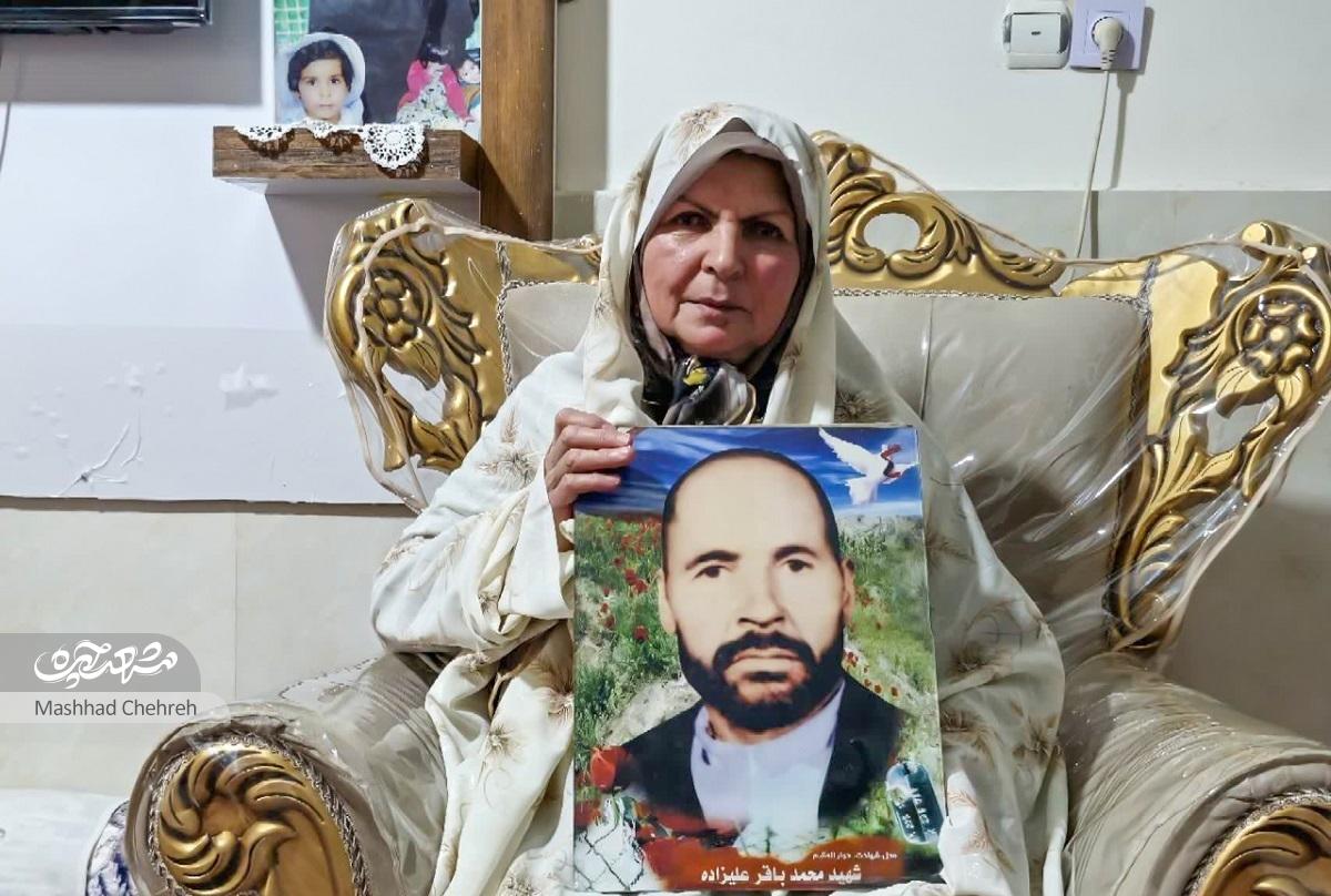 منصوره علیزاده در شهادت پدرش اشک نریخت!