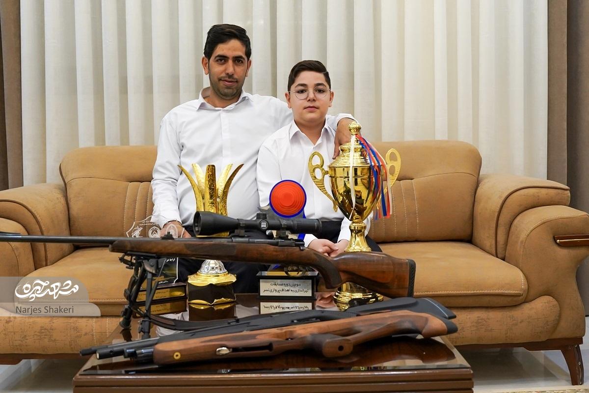 اهداف رویایی پدر و پسر تیرانداز