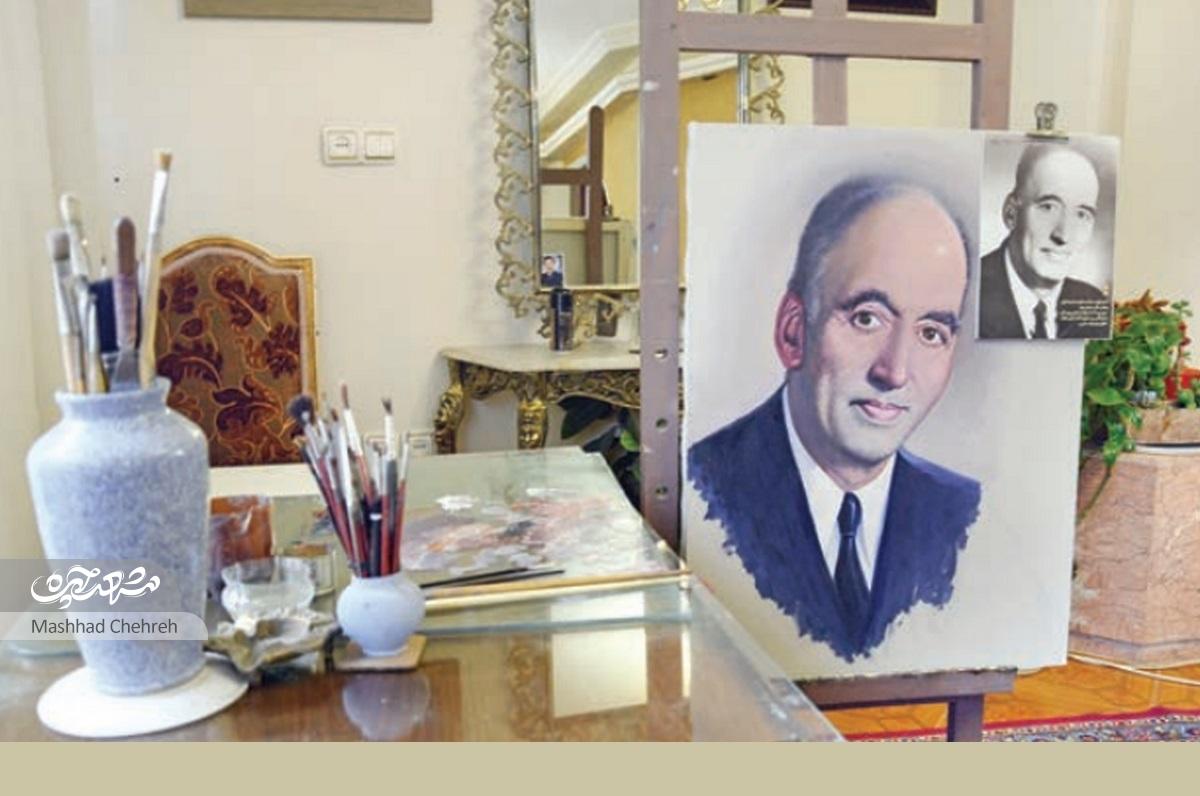 قدیر صباغیان طوسی تصویرگر زندگی روی بوم بود