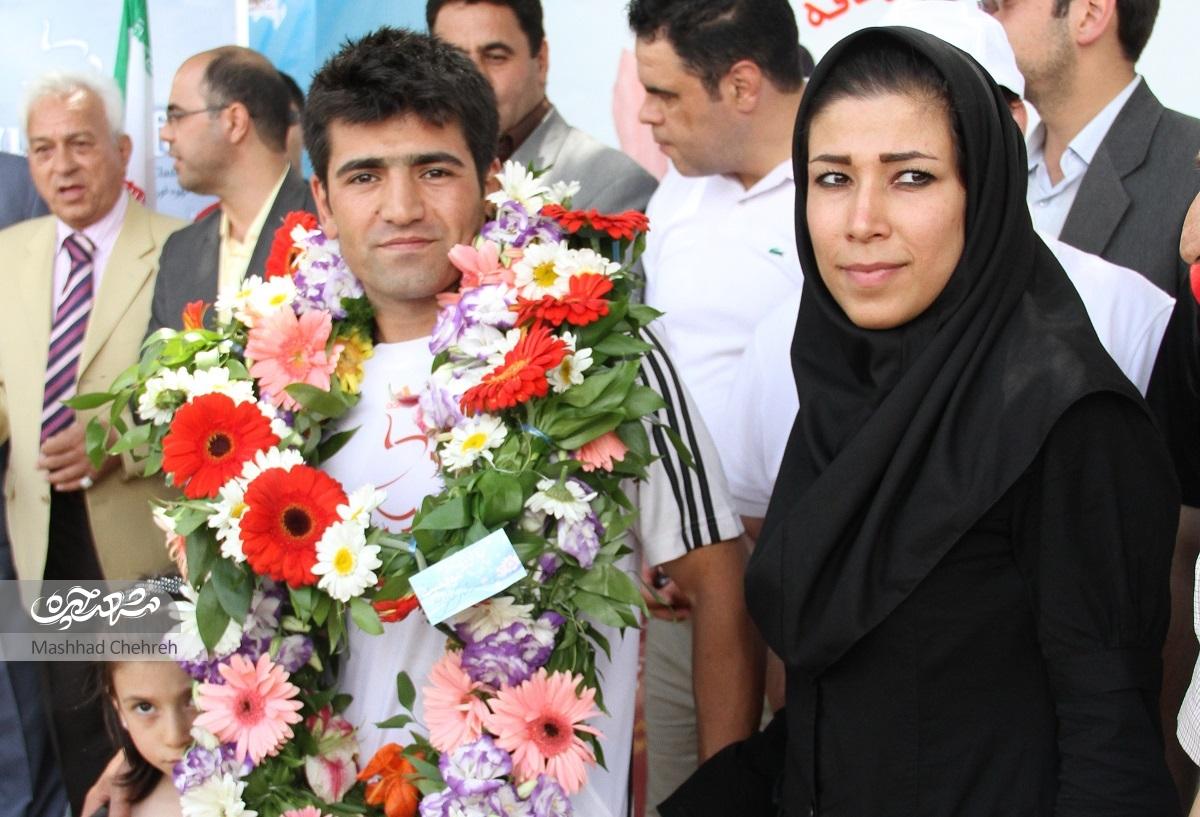 «ارشاد روحبخشیان» رکوردار دویدن برعکس است «ارشاد روحبخشیان» رکوردار دویدن برعکس است