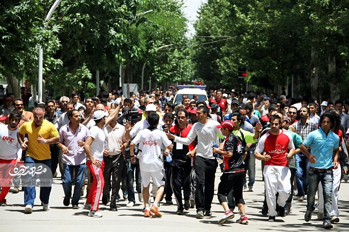 دویدن ارشاد روحبخشیان برعکس است