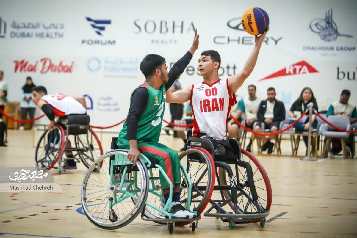 فؤاد مظفری در رشته بسکتبال معلولان الگوی  بسیاری از توان‌یابان شده است