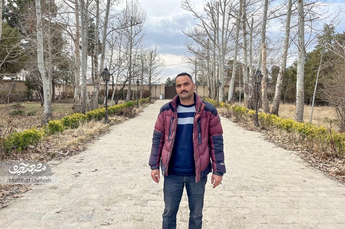 ۲ دهه بنّایی مجید منفرد در محله چهاربرج