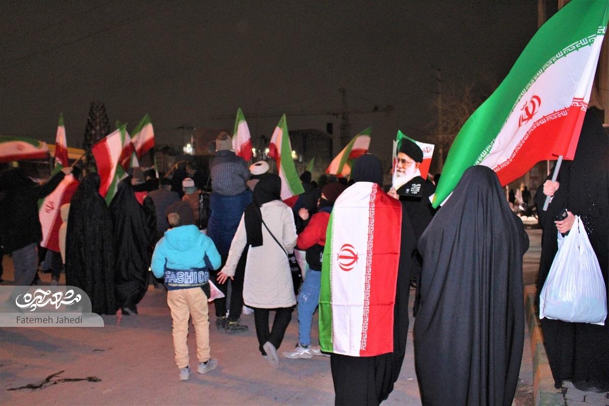 عزاداری روزه‌داران داغ‌دار برای شهادت آیت‌الله خامنه‌ای