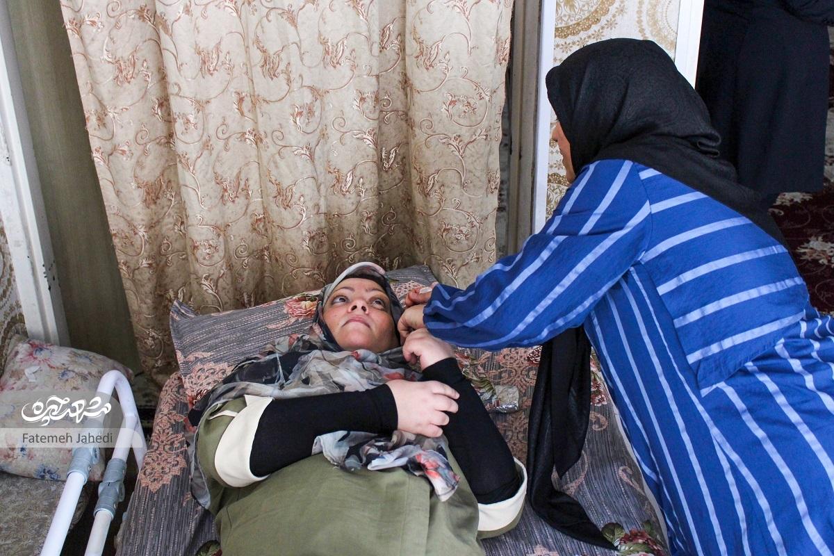 دست و پنجه‌نرم کردن تکتم شریفی برای ادامه زندگی